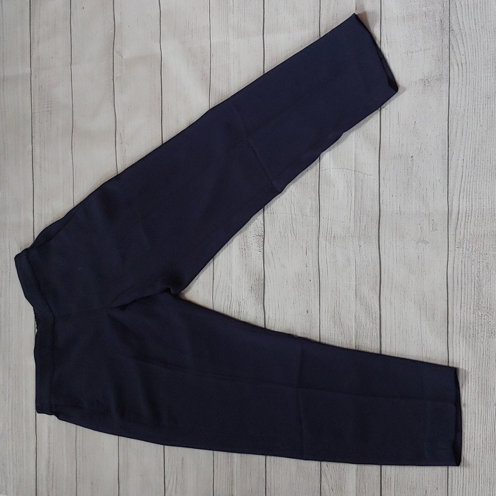 J. CREW PULL-ON NAVY PANTS